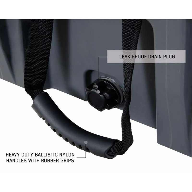 Overland Vehicle Systems Dry Cargo Box With Drain and Bottle Opener