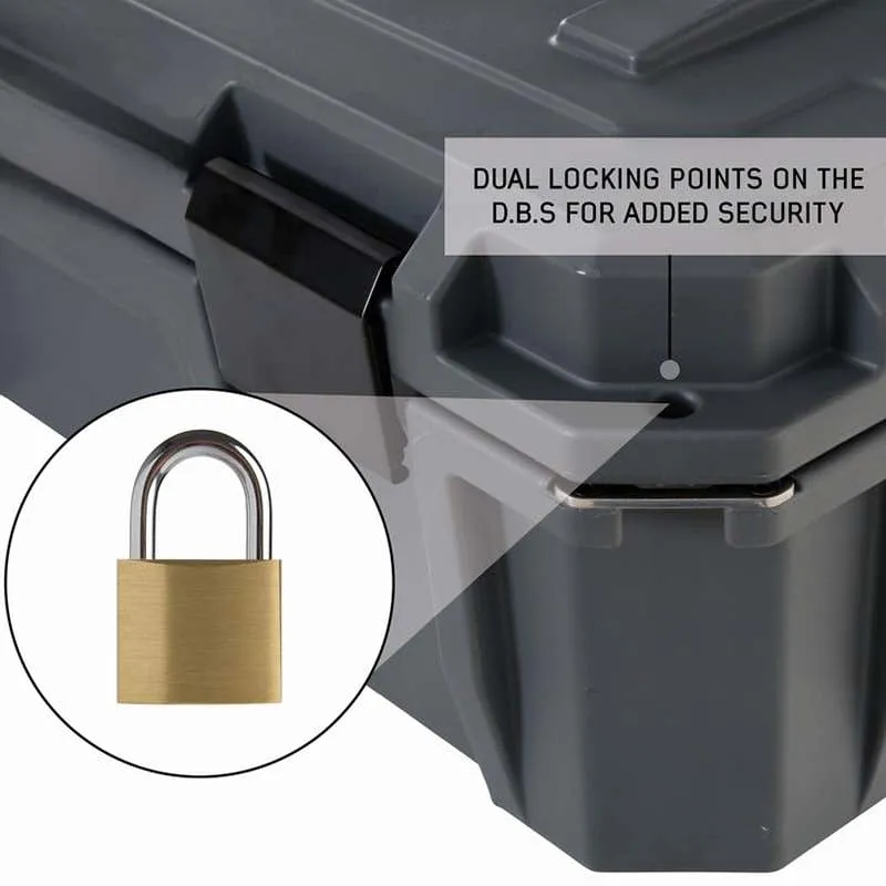 Overland Vehicle Systems Dry Cargo Box With Drain and Bottle Opener