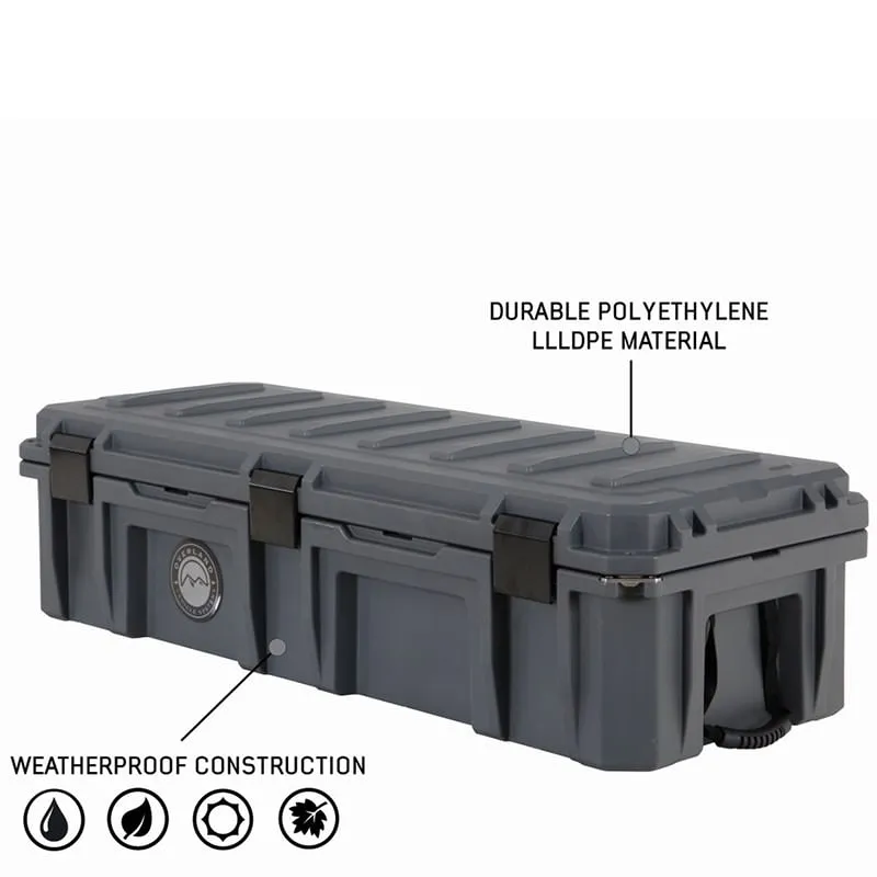 Overland Vehicle Systems Dry Cargo Box With Drain and Bottle Opener