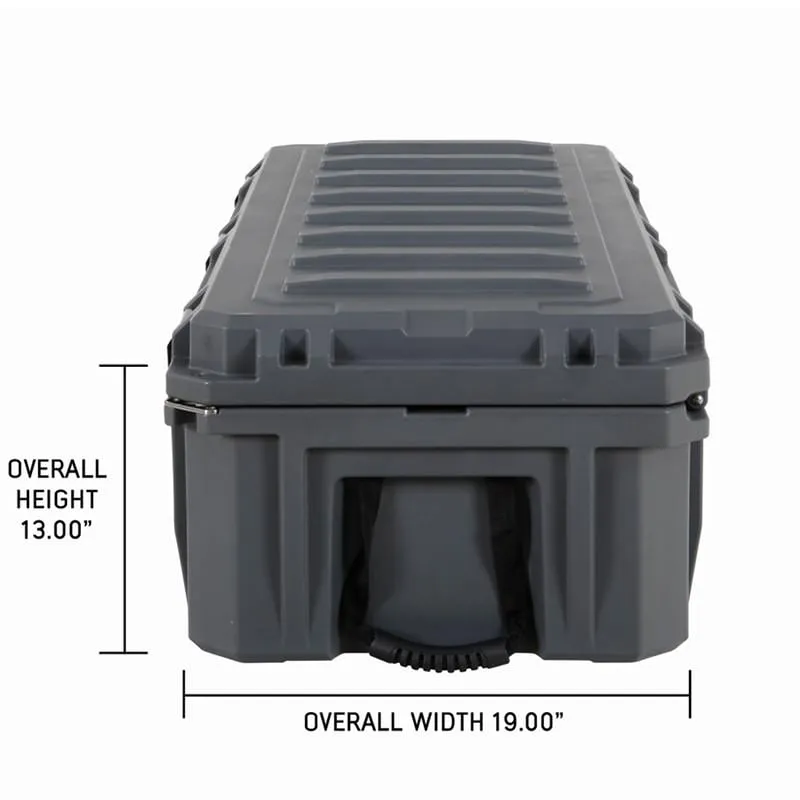 Overland Vehicle Systems Dry Cargo Box With Drain and Bottle Opener