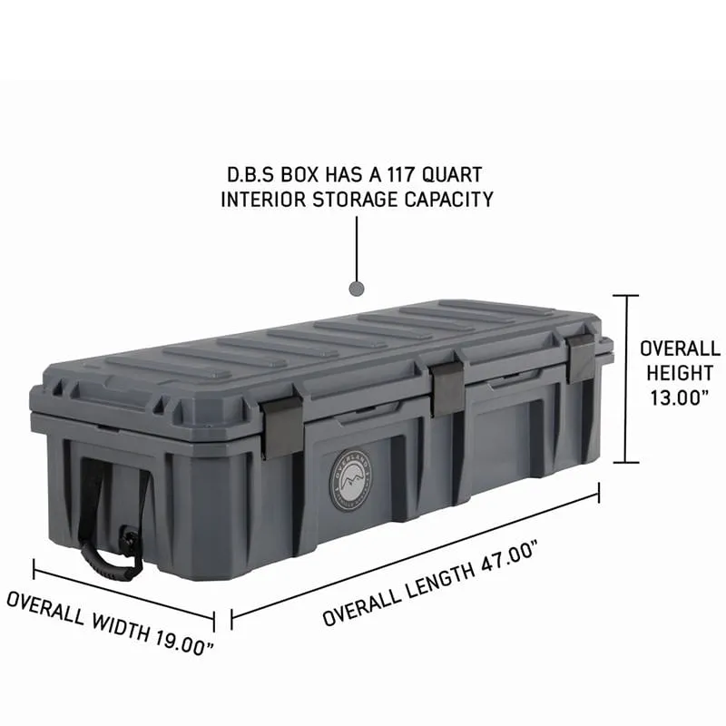 Overland Vehicle Systems Dry Cargo Box With Drain and Bottle Opener