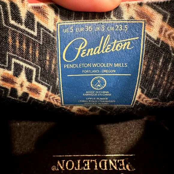 Pendleton Kids Sz 5 Chelsea Ankle Rain Mount Rainer National Park Boots Outdoor