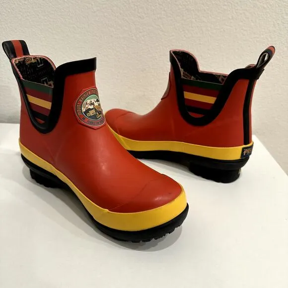Pendleton Kids Sz 5 Chelsea Ankle Rain Mount Rainer National Park Boots Outdoor