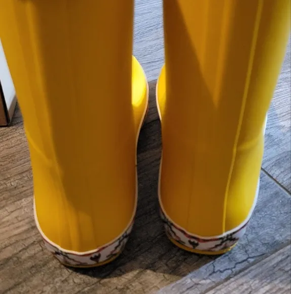 Pendleton TUCSON Mid Boot Outdoor Rain Boots Yellow Native American Inspired NIB