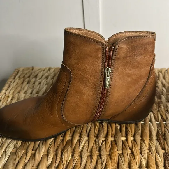 PIKOLINOS Brown Leather Ankle‎ Boots size 8