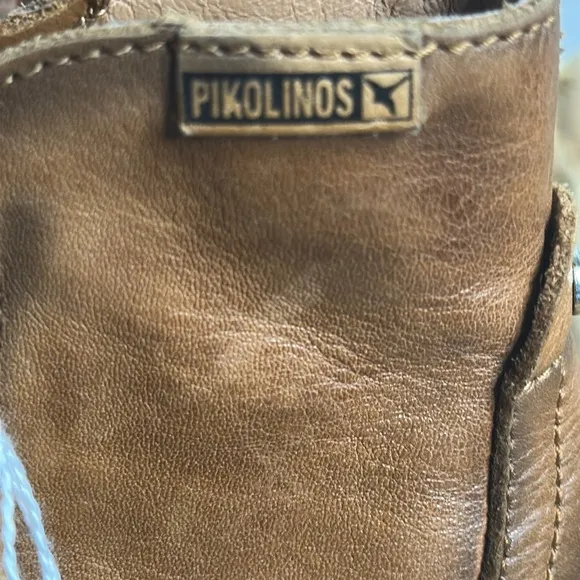 PIKOLINOS Brown Leather Ankle‎ Boots size 8