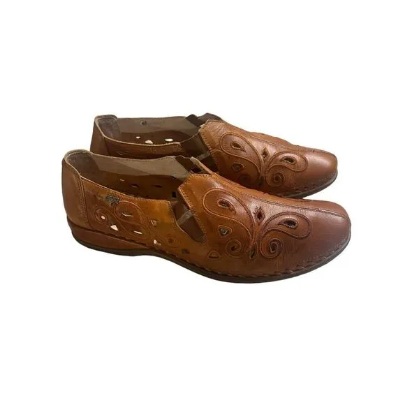 Pikolinos slip on shoes brown sz 41 sz 10.5 /11