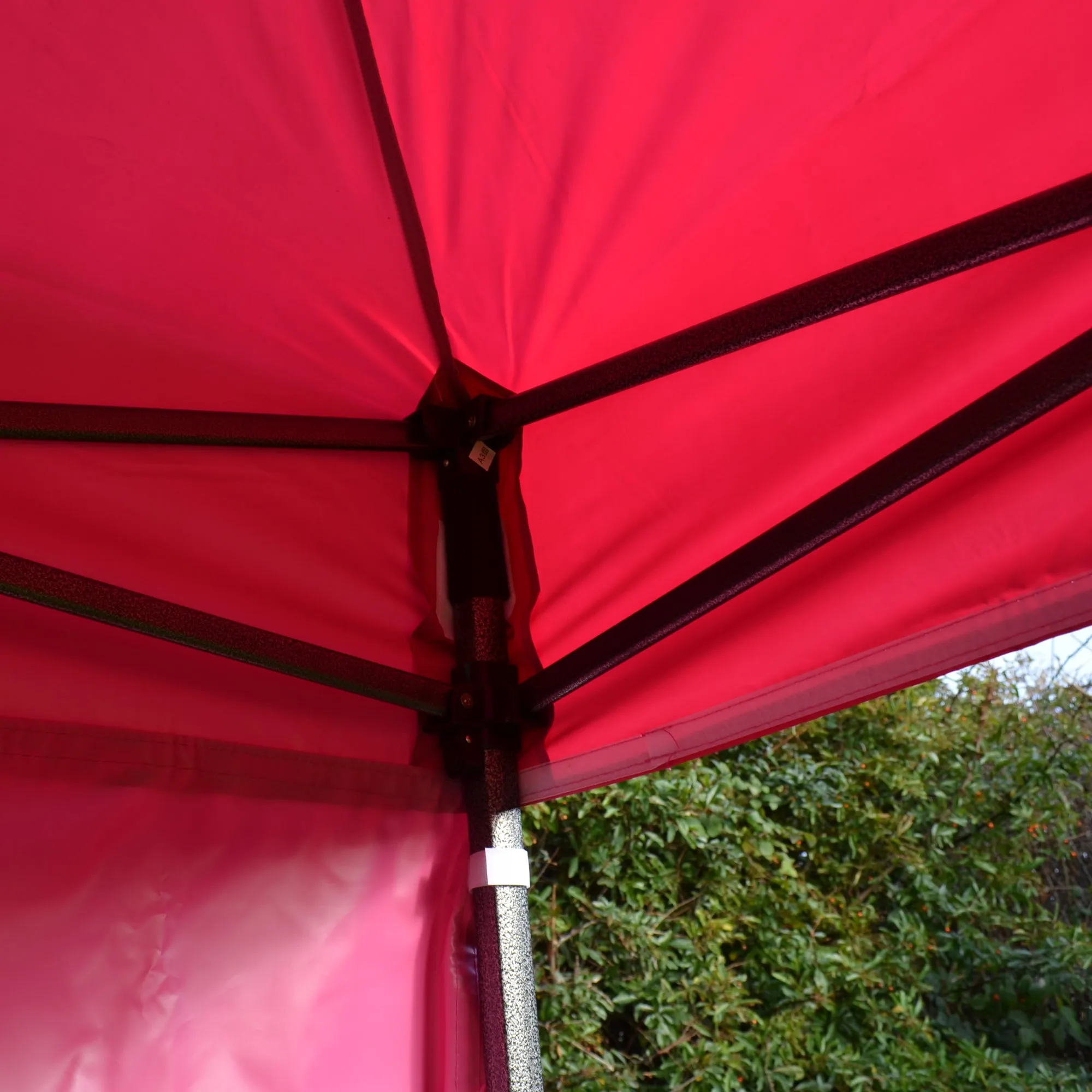 Pink Heavy Duty SHOWSTYLE® Commercial Grade Gazebo 2.5m x 2.5m FIRE RETARDANT