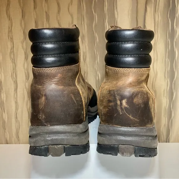 Propet Blizzard Zippered Snow Men's 9.5 XX 5E Brown Black Thinsulate M3792 BRB