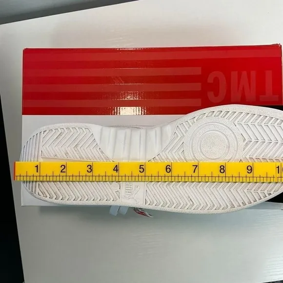 Puma California TMC Nipsey Hussle White Red Sneakers Casual Shoes Size 10