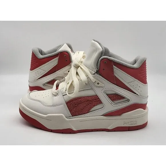 Puma Mens Slipstream Hi Heritage White Nimbus Cloud Intense White Shoes Size 6