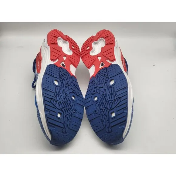 Puma Nitro BMW Running Shoes Size  10.5 Blue &amp; Red Mesh 307703 02
