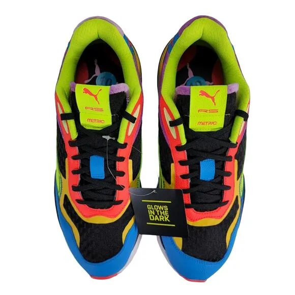 Puma RS-Metric Lava 38890601 Mens Blue Canvas Lifestyle Sneakers Shoe