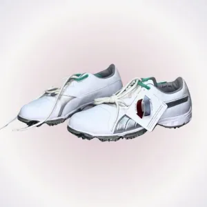 Puma white and teal spiked golf shoes | Sz 9.5, NWT
