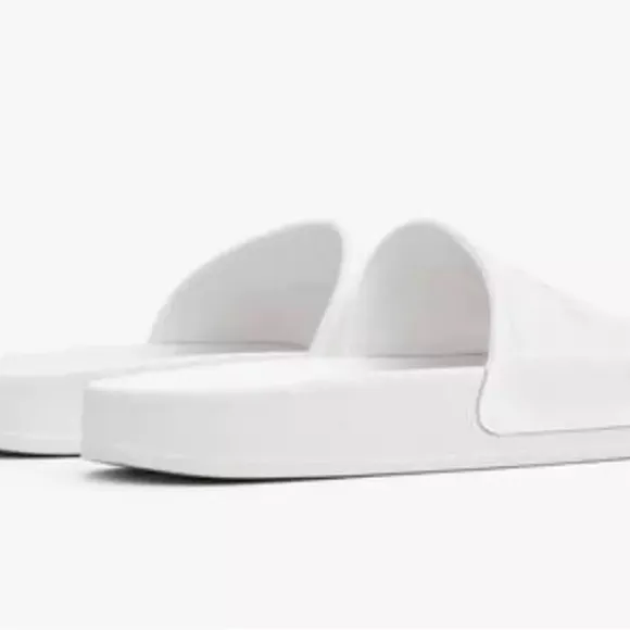 Rag &amp; Bone Women's White Sandals Shoes RB Pool Slides US Size 9 New With Box
