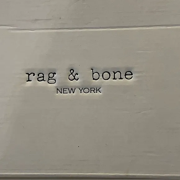Rag &amp; Bone Women's White Sandals Shoes RB Pool Slides US Size 9 New With Box