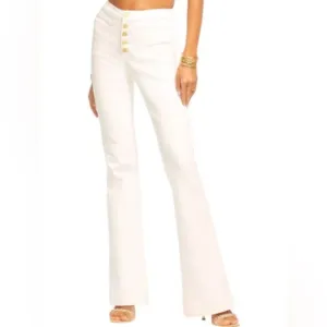 RAMY BROOK - Beatrix High Waisted Flare Jeans - NEW