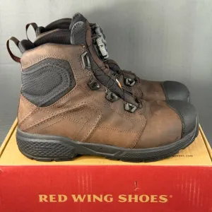 Red Wing 2452 Exos Lite 6” Waterproof Safety Toe Boots BOA men’s size 9