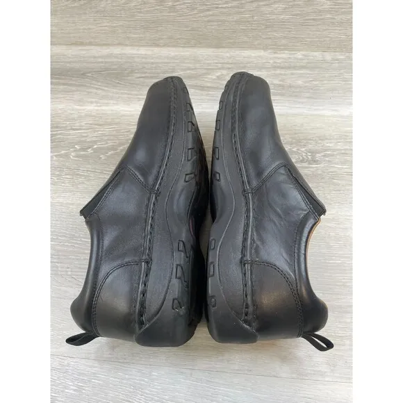 Red Wing ComfortPro 6700 Men's US 12 Black Leather Slip-On Steel Toe Work Boot