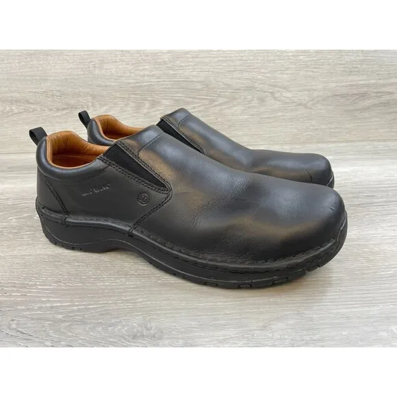Red Wing ComfortPro 6700 Men's US 12 Black Leather Slip-On Steel Toe Work Boot