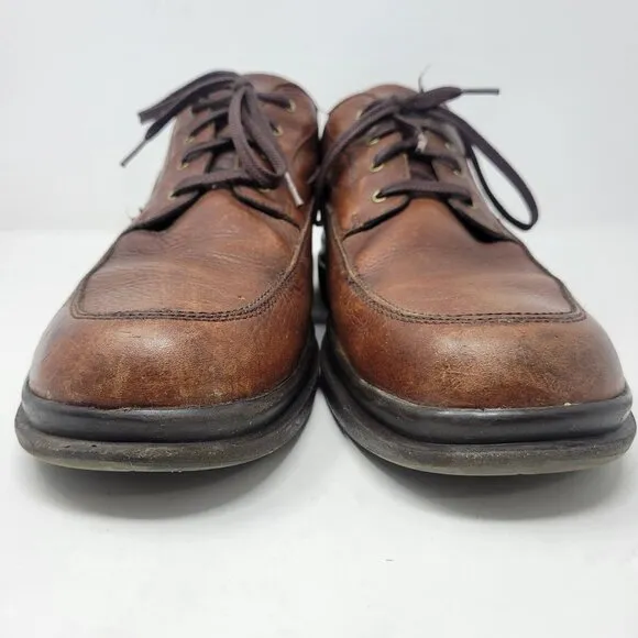 Red Wing Men's 14 B Oxford Leather Shoe Lace Up Brown