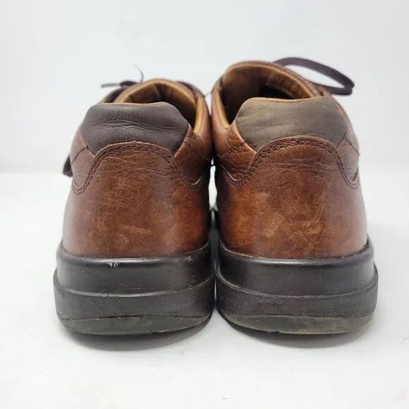 Red Wing Men's 14 B Oxford Leather Shoe Lace Up Brown