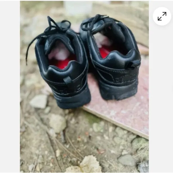 Red Wing Shoes Aluminum Toe Black Work 8337 Sneaker Size 8.5 E2 Fast Shipping