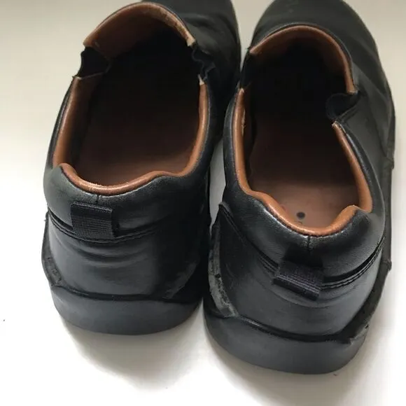 Red Wing black leather slip on shoes 10.5