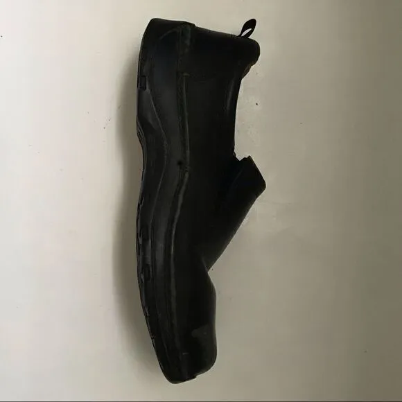Red Wing black leather slip on shoes 10.5