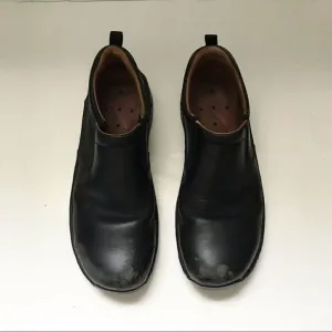 Red Wing black leather slip on shoes 10.5