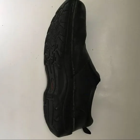 Red Wing black leather slip on shoes 10.5