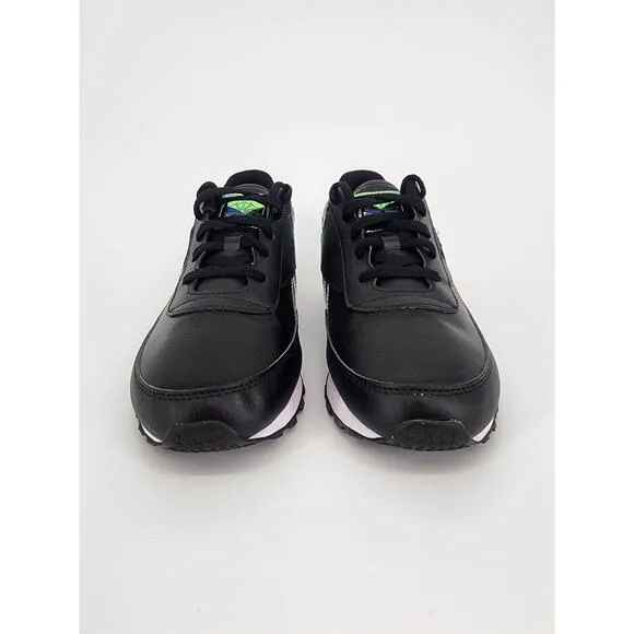 Reebok Black Leather/Holographic Low Trainers Women's Size 9