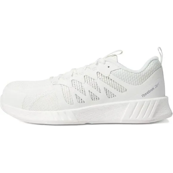 Reebok Fusion Flexweave Work EH Boots Women's US 8.5 White Comp Toe Shoes ZPO246