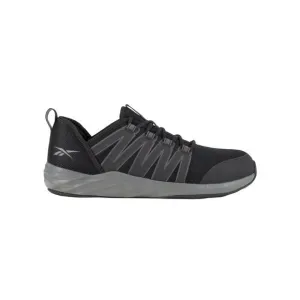 Reebok Men’s Astroride Athletic Work Shoe in Black and Dark Gray Size 10W