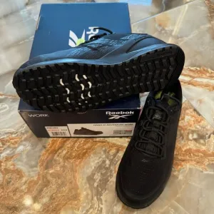 Reebok Nano‎ X1 Adventure Work Athletic Shoes Black Composite Toe Safety RB3480