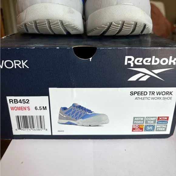 Reebok Speed TR Composite Toe Work/Athletic Blue Women’s Size 6.5 WORN ONCE