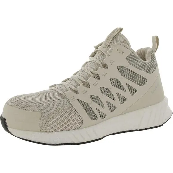 Reebok Womens Ivory Composite Toe Lace Up Work &amp; Safety Shoes Sneakers NWOB
