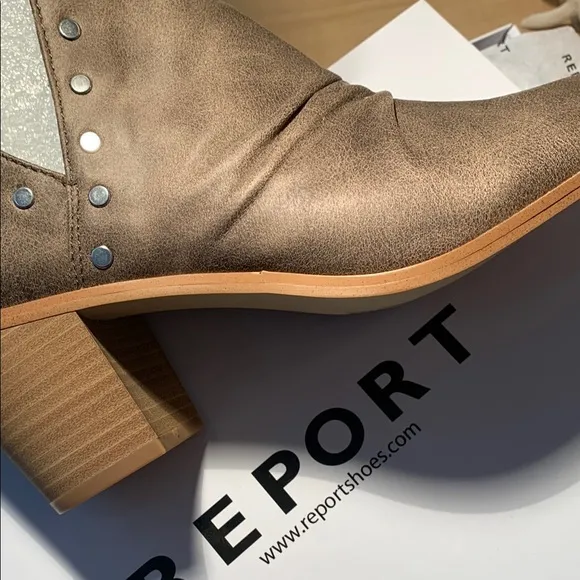 Report Women's Brown Ankle Boots