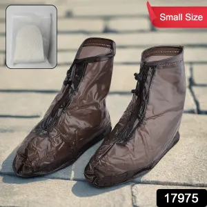 Reusable Waterproof Plastic Shoes Covers for Rain (1 Pair)