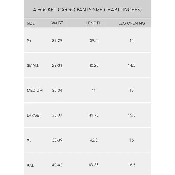 Richie Le Men's Cotton Blend Tapered Slim Cargo Pants Black Small Gorpcore