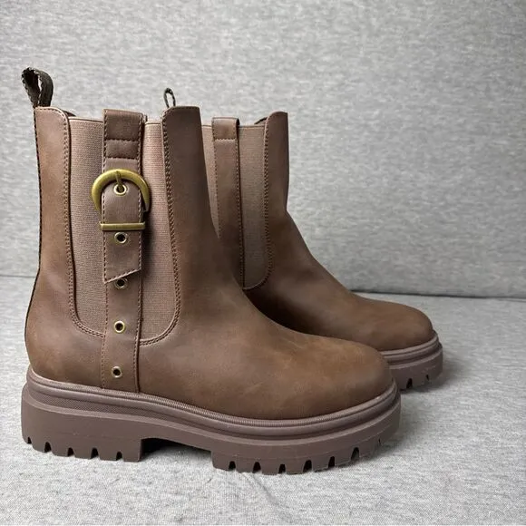 Rocket Dog Dekko Chelsea Boots Women's Size 11 Brown NEW