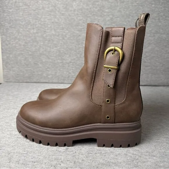 Rocket Dog Dekko Chelsea Boots Women's Size 11 Brown NEW