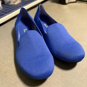 Rothy’s Blue Slip-On Shoes