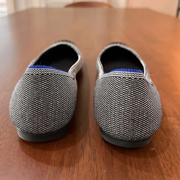 Rothy’s The Loafer Gray Mist Captoe Women's Size 6.