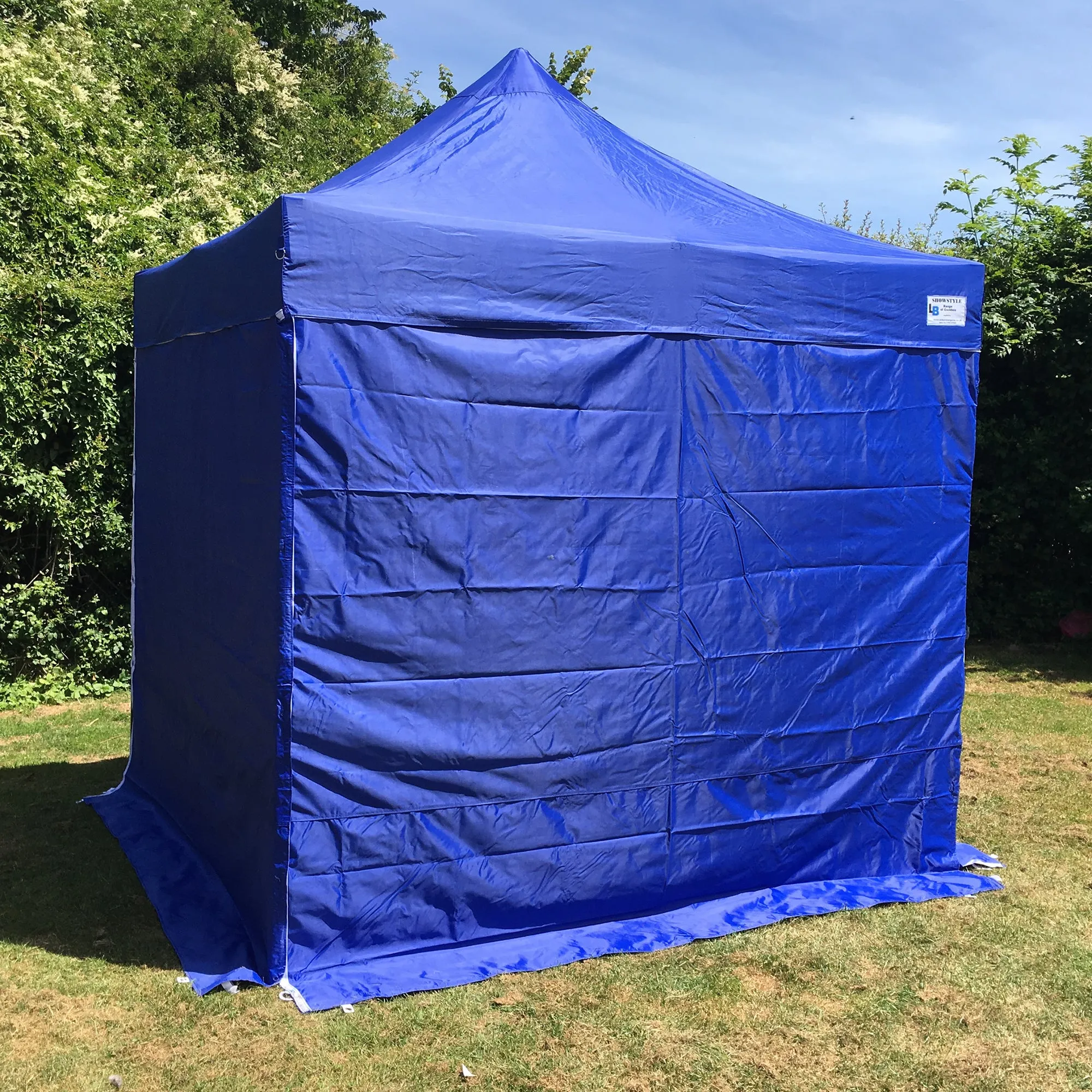 Royal Blue Heavy Duty SHOWSTYLE® Commercial Grade Gazebo 3m x 3m
