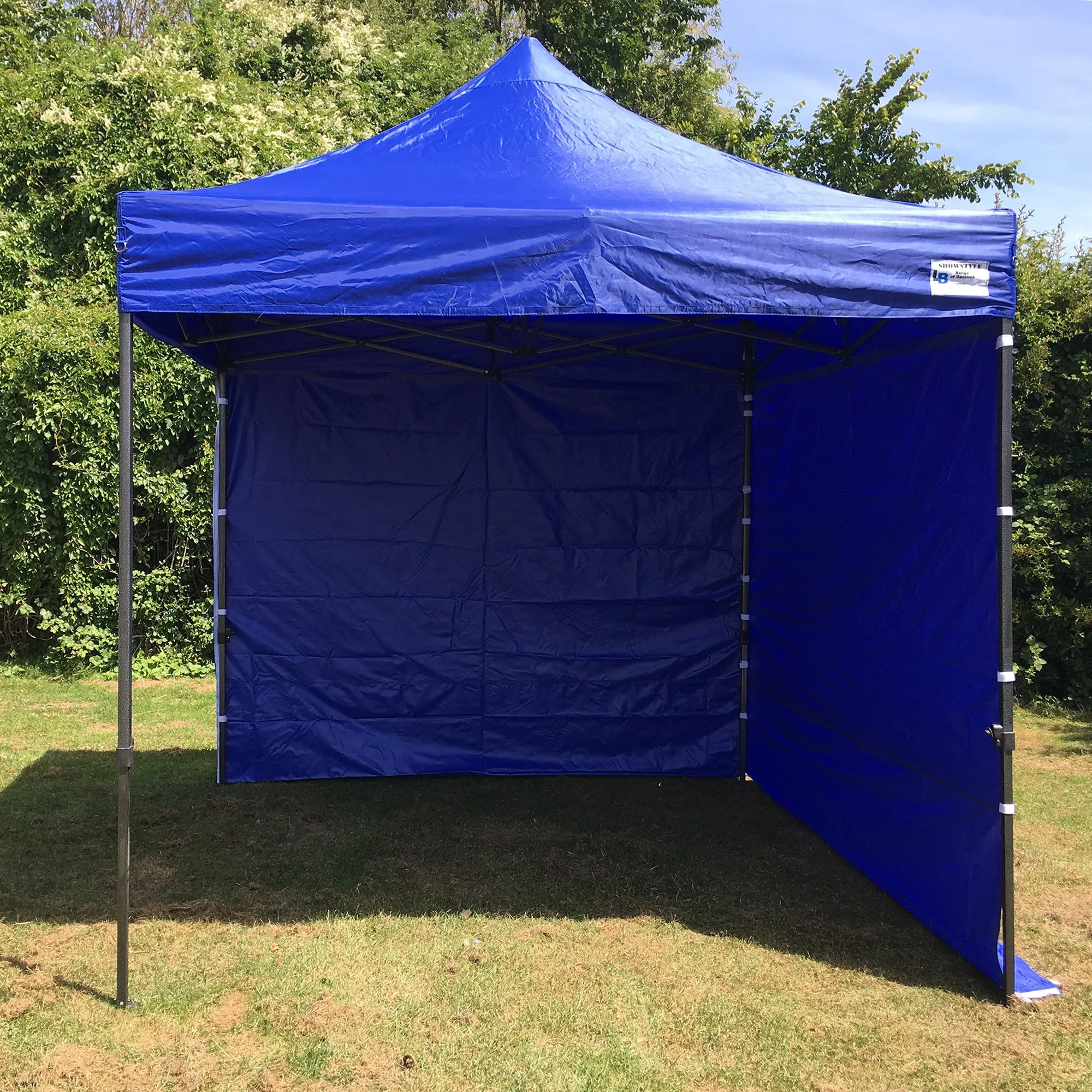 Royal Blue Heavy Duty SHOWSTYLE® Commercial Grade Gazebo 3m x 3m