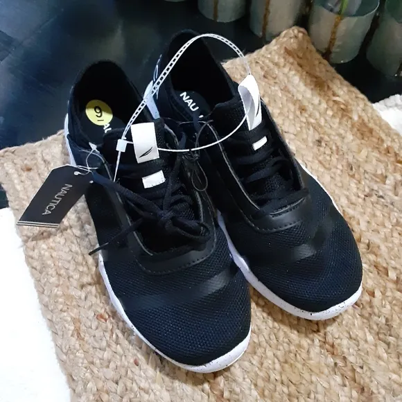 Sale! Women's Nautica sneakers black white