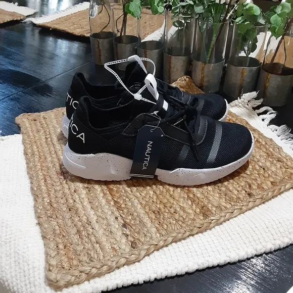 Sale! Women's Nautica sneakers black white