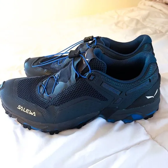 Salewa Men's Ultra Train 2 Trail Running Shoes Blue Size 8.5