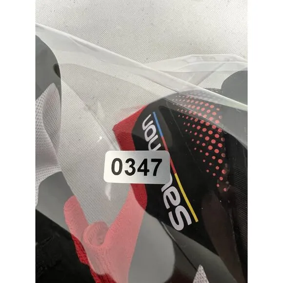Salomon Pulsar Trail Pro Mens US 12 White Black Red Speed Lace Mesh Run Outdoors